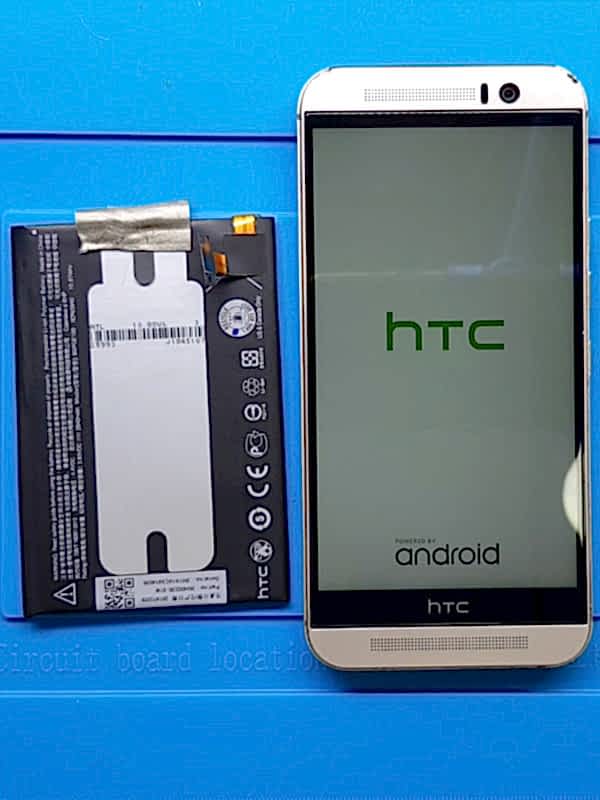 HTC One M9 batarya değişimi nasıl yapılır